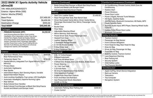 2022 BMW X1 xDrive28i