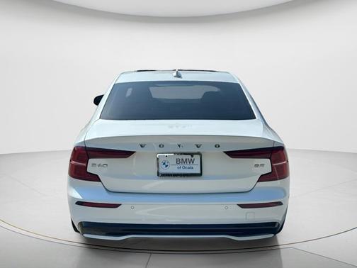 Crystal White Metallic 2023 Volvo S60 Plus Dark Theme