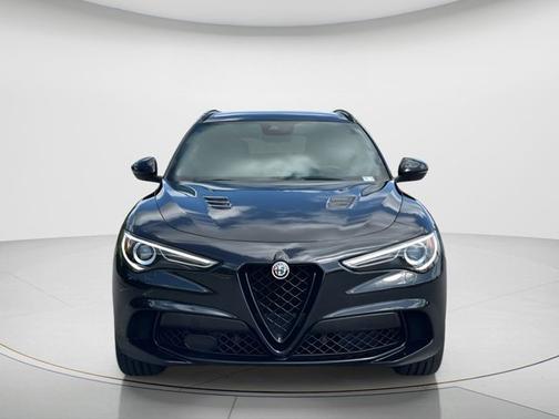Vulcano Black Metallic 2023 Alfa Romeo Stelvio Quadrifoglio