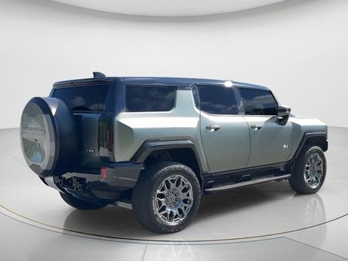 Moonshot Green Matte 2024 GMC HUMMER EV SUV 3X