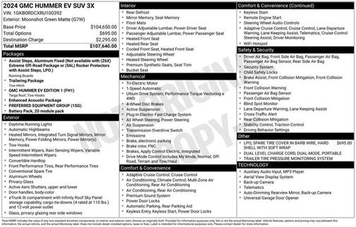 2024 GMC HUMMER EV SUV 3X