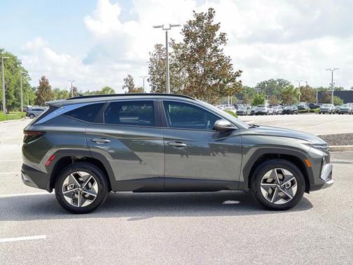 Amazon Gray 2025 Hyundai TUCSON Hybrid SEL Convenience
