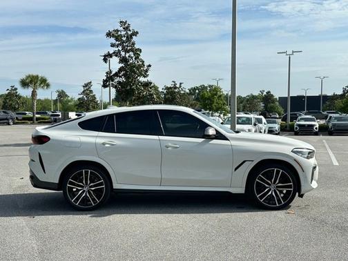 Alpine White 2023 BMW X6 M50i