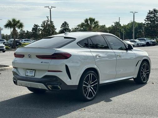 Alpine White 2023 BMW X6 M50i