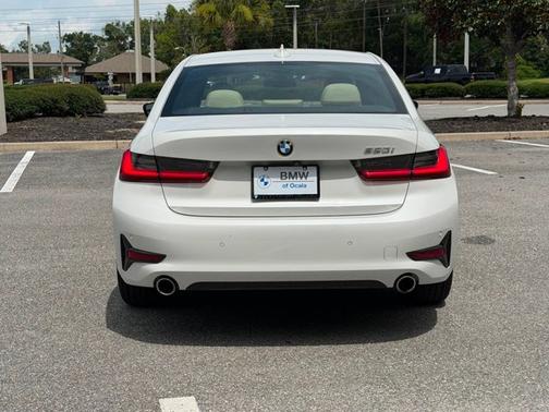 White Metallic 2021 BMW 330 i