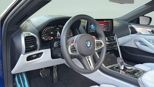 Marina Bay Blue Metallic 2025 BMW M8 Competition