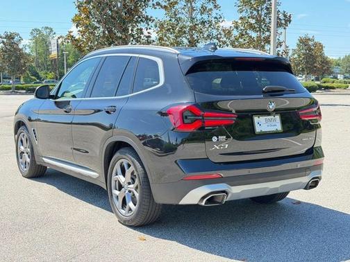 Black Sapphire Metallic 2024 BMW X3 sDrive30i