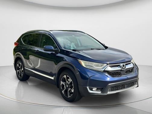 Blue 2017 Honda CR-V Touring