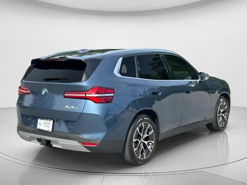 Arctic Race Blue Metallic 2025 BMW X3 30 xDrive