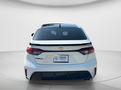 Ice Cap/Midnight Black Metallic 2025 Toyota Corolla FX