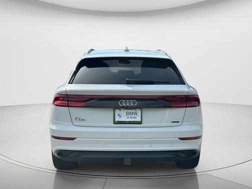 White 2020 Audi Q8 Premium