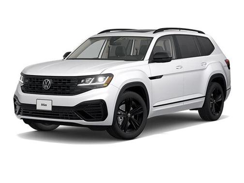 Opal White 2023 Volkswagen Atlas 3.6L SEL