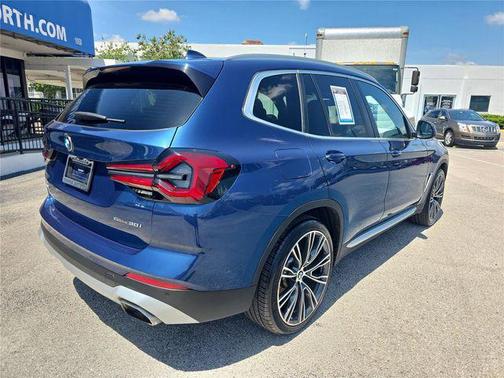 Phytonic Blue Metallic 2023 BMW X3 sDrive30i