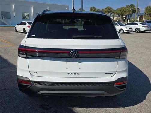 White Black 2026 Volkswagen Taos SE Black