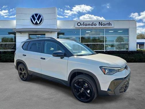 White Black 2026 Volkswagen Taos SE Black
