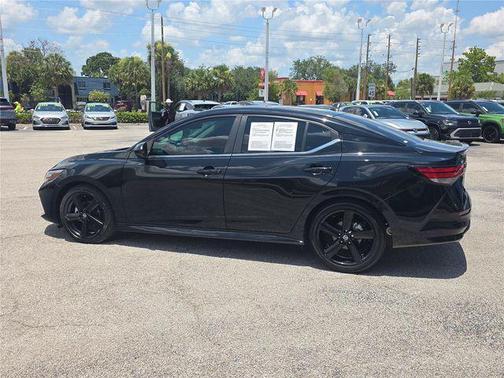 Super Black 2023 Nissan Sentra SR