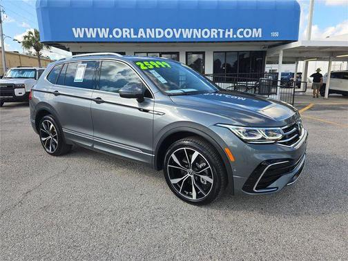 Platinum Gray Metallic 2023 Volkswagen Tiguan 2.0T SEL R-Line 4MOTION
