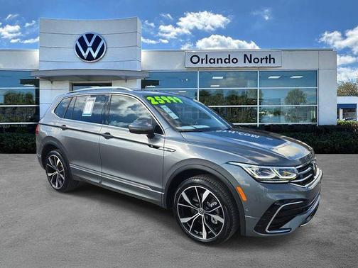Platinum Gray Metallic 2023 Volkswagen Tiguan 2.0T SEL R-Line 4MOTION