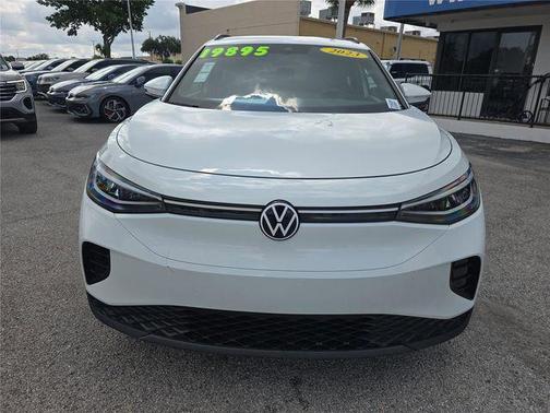 Pure White 2023 Volkswagen ID.4 Pro