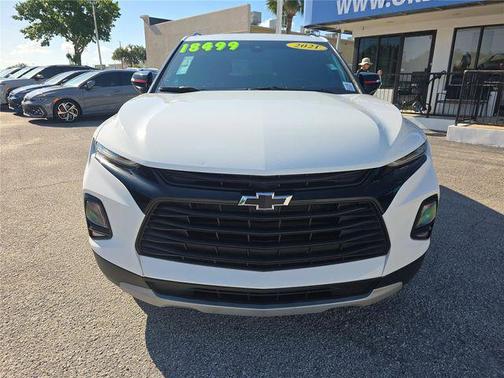 Summit White 2021 Chevrolet Blazer 3LT