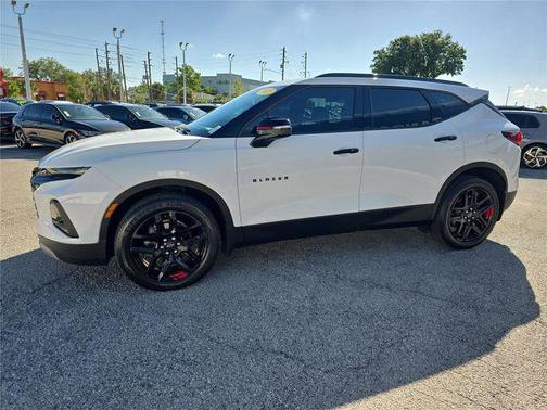 Summit White 2021 Chevrolet Blazer 3LT