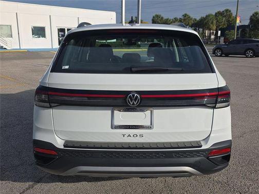 Pure White 2026 Volkswagen Taos S