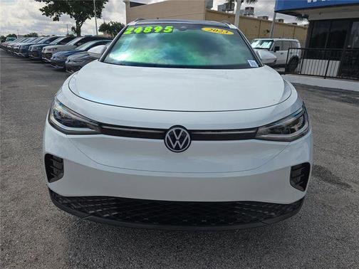 Opal White 2023 Volkswagen ID.4 AWD Pro S