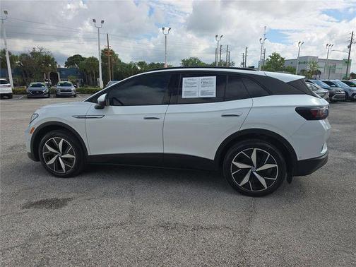Opal White 2023 Volkswagen ID.4 AWD Pro S