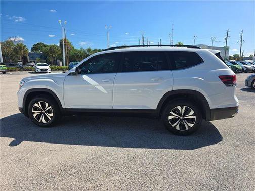 White 2026 Volkswagen Atlas 2.0T SE