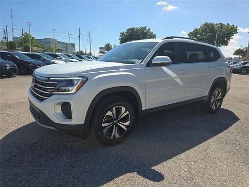 White 2026 Volkswagen Atlas 2.0T SE