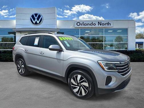 pure gray 2026 Volkswagen Atlas 2.0T SE w/Technology