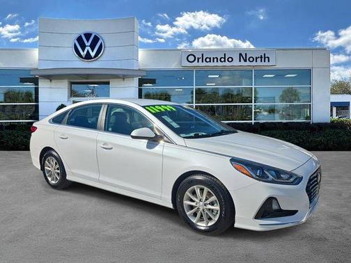 Quartz White Pearl 2019 Hyundai SONATA SE