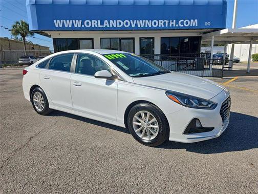 Quartz White Pearl 2019 Hyundai SONATA SE
