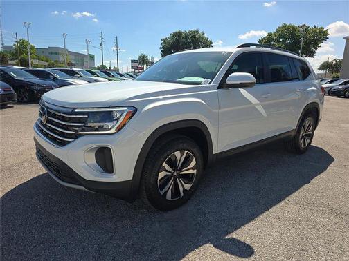 White 2026 Volkswagen Atlas 2.0T SE