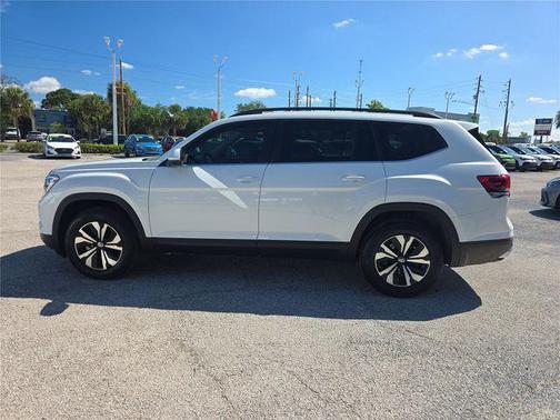 White 2026 Volkswagen Atlas 2.0T SE