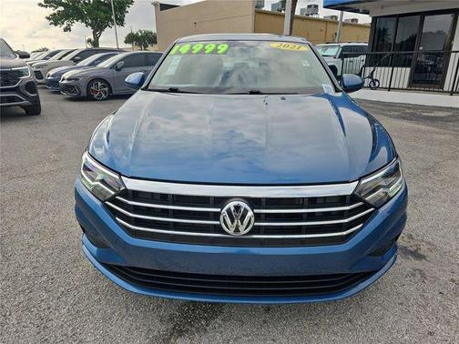 Blue Metallic 2021 Volkswagen Jetta 1.4T S