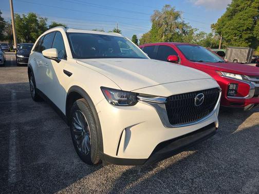 Rhodium White Premium 2024 Mazda CX-90 3.3 Turbo Preferred Plus