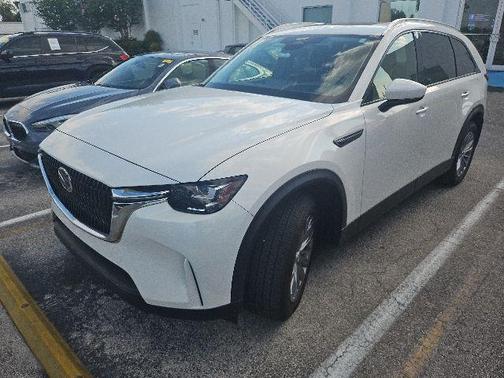 Rhodium White Premium 2024 Mazda CX-90 3.3 Turbo Preferred Plus
