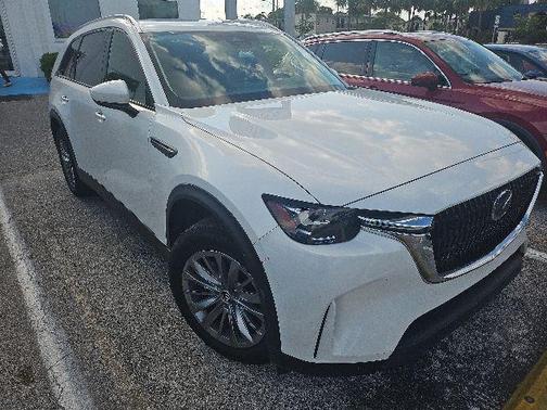 Rhodium White Premium 2024 Mazda CX-90 3.3 Turbo Preferred Plus