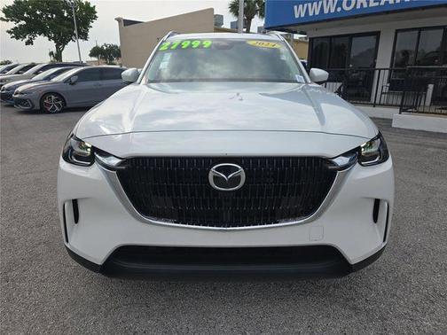 Rhodium White Premium 2024 Mazda CX-90 3.3 Turbo Preferred Plus