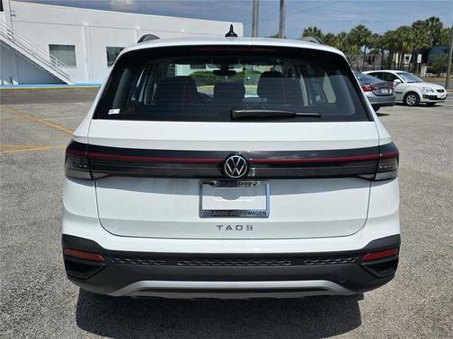 Pure White 2026 Volkswagen Taos S