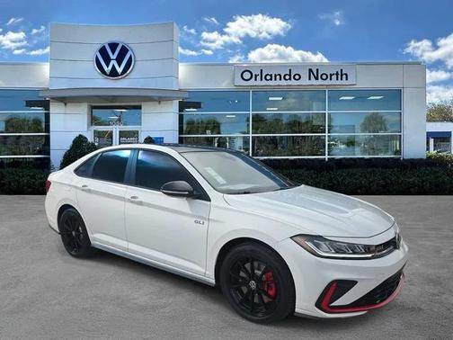 White   Black 2026 Volkswagen Jetta GLI 2.0T Autobahn Sedan