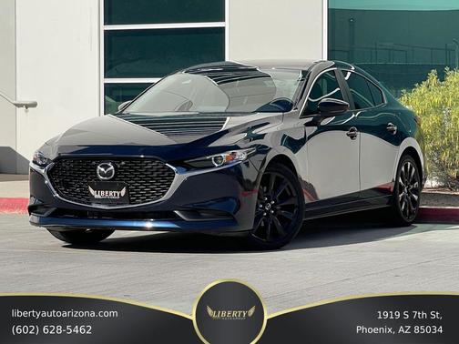 Deep Crystal Blue Mica 2024 Mazda Mazda3 2.5 S Select Sport