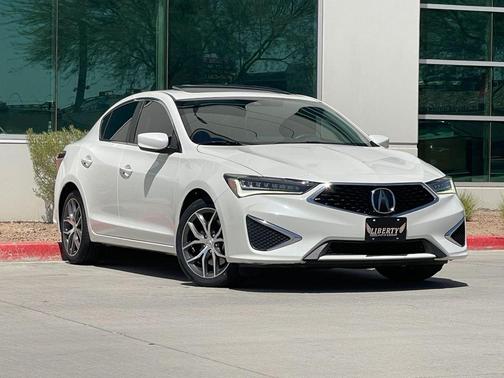 Platinum White Pearl 2019 Acura ILX Premium Package