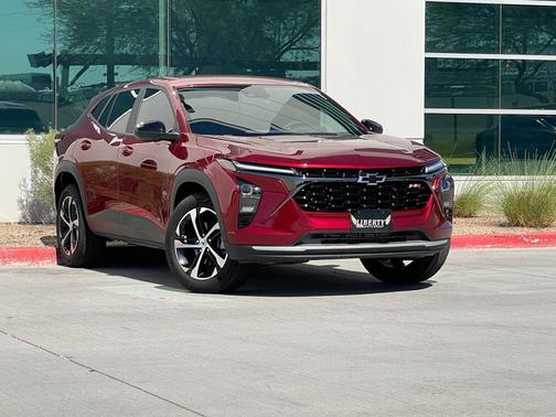 Crimson Metallic 2025 Chevrolet Trax FWD 1RS