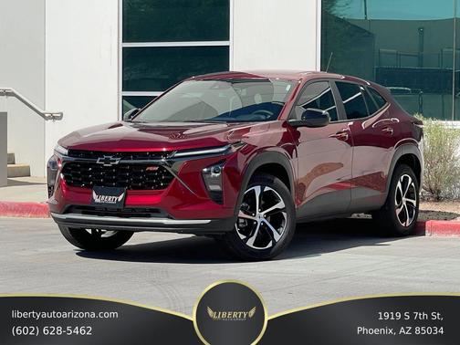 Crimson Metallic 2025 Chevrolet Trax FWD 1RS