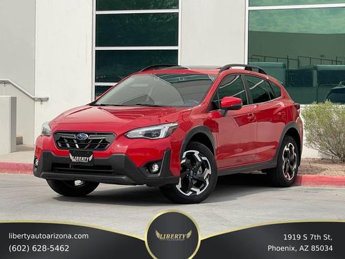 Pure Red 2021 Subaru Crosstrek Limited