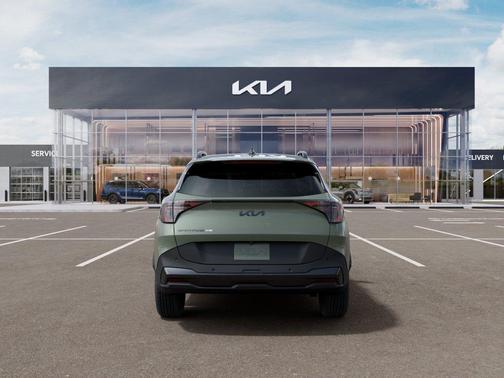 Jungle Green 2026 Kia Sportage Plug-In Hybrid X-Line Prestige