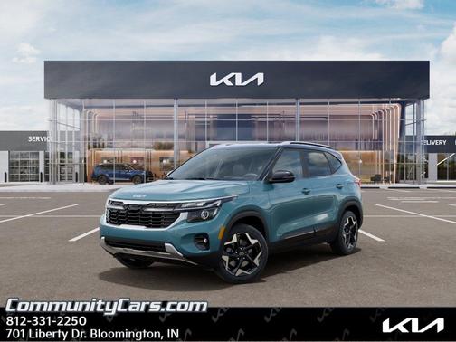 Blue / Black 2026 Kia Seltos S