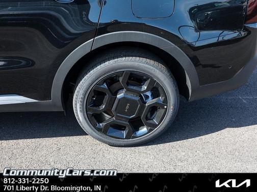 Ebony Black 2026 Kia Sorento X-Line SX Prestige